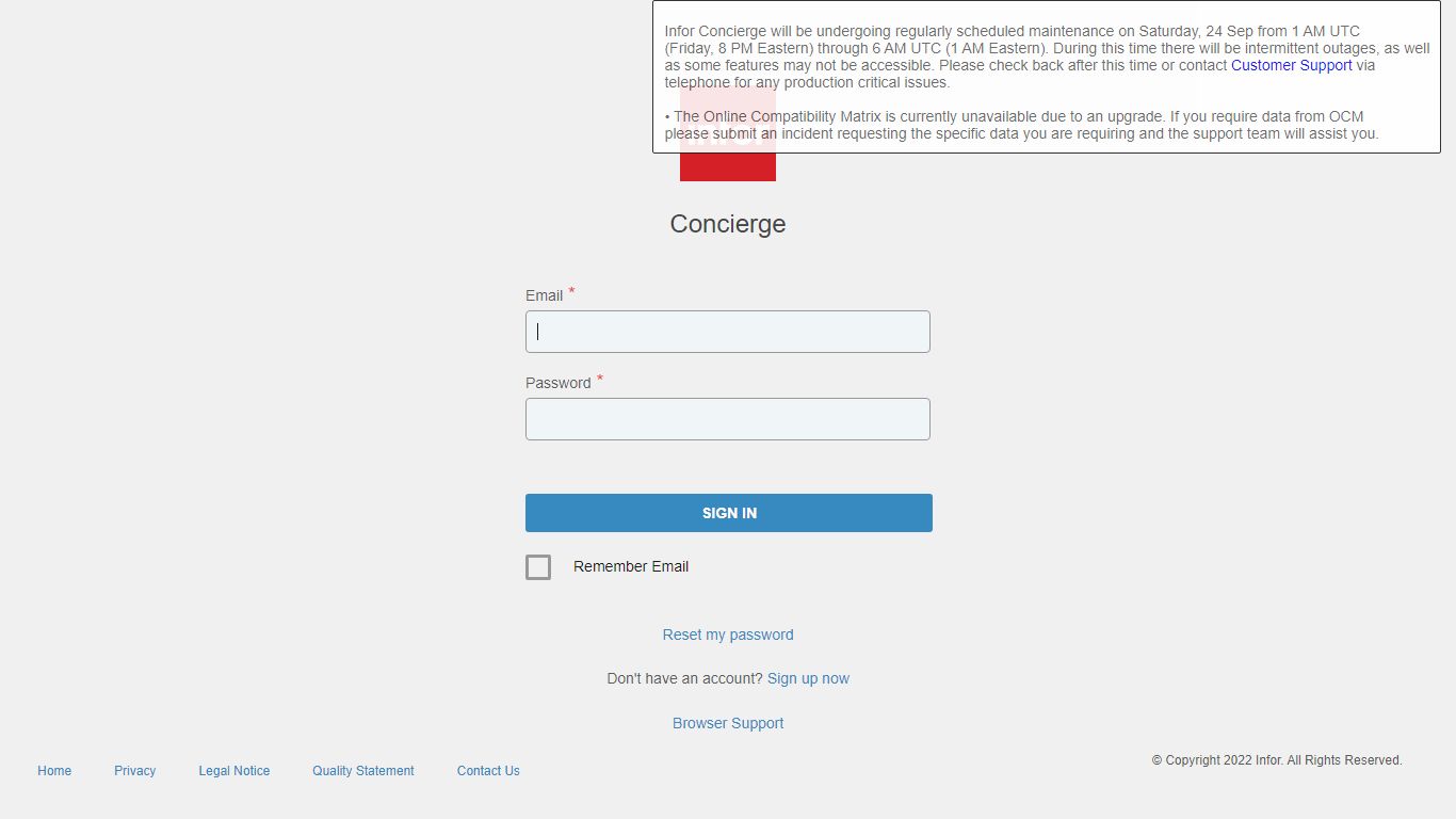 Home Realm Discovery - Infor